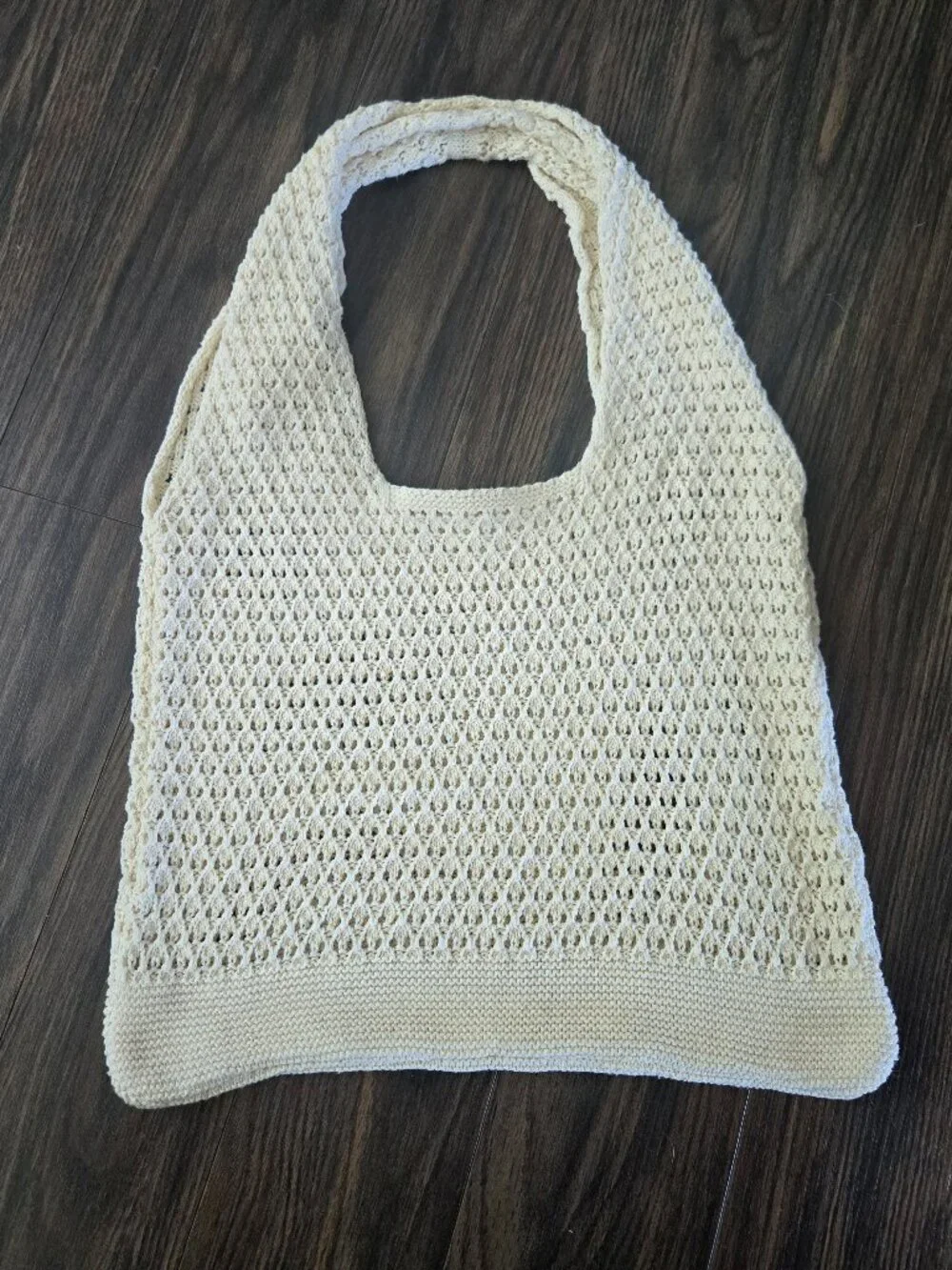 70's Boho/Hippie Style Crochet Knit Hobo Bag NWOT